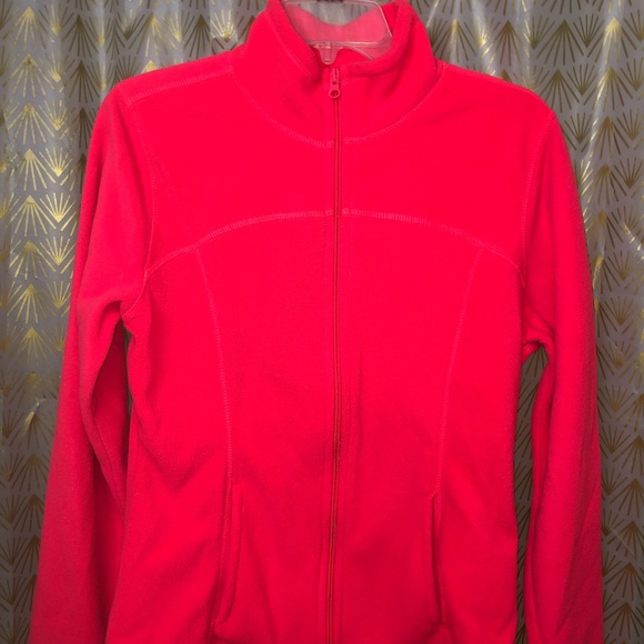 Women’s Hot Pink Old Navy Fleece Jacket - Picture 2 of 5
